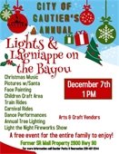 City of Gautier's Annual Lights and Lagniappe on the Bayou